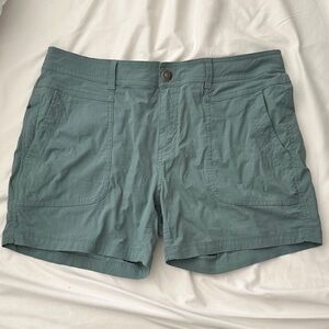 Prana Women's Teal Cargo Shorts